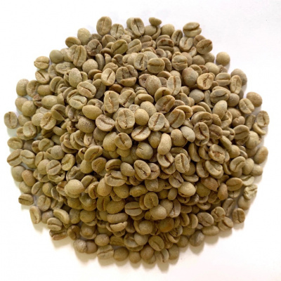 Зеленый кофе в зернах сорт Арабика Бразилия Santos, scr 17/18, unwashed,