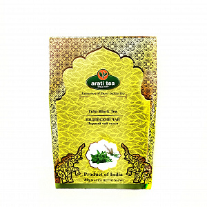 Arati Tea Индийский Чай черный с тулси картон 80 гр