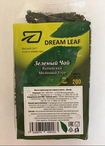DREAM LEAF Китайский Зеленый Чай, Молочный Улун 200 г
