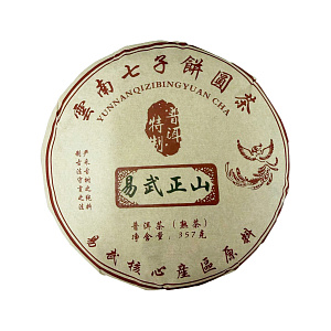 Пуэр прессованный, черный Шу Пуэр РС1001 (блин) 357г