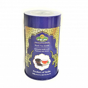 Arati Tea Индийский Чай черный Ассам ж/б 100 гр