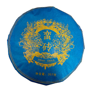 Пуэр прессованный, зеленый Шен Пуэр РС1013 (блин) 357г