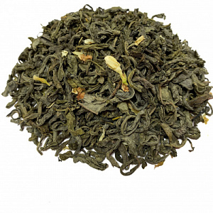 Чай зеленый, крупно листовой, с жасмином Hj702